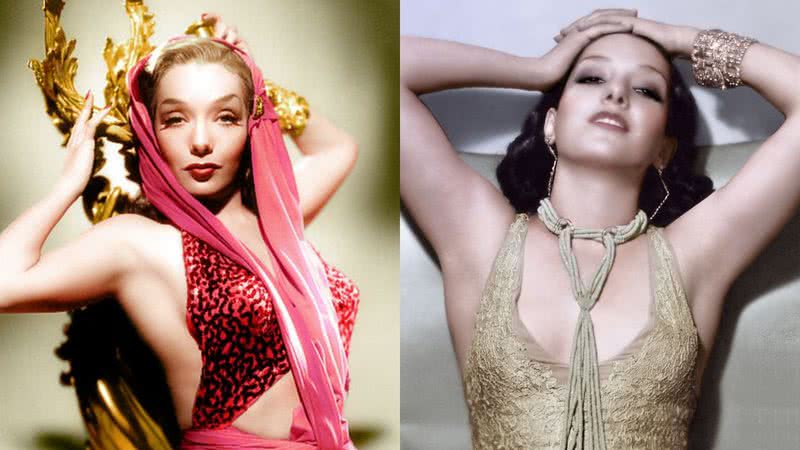 Fotografias de Lupe Vélez coloridas digitalmente - Pierre Tourigny / Colorizando