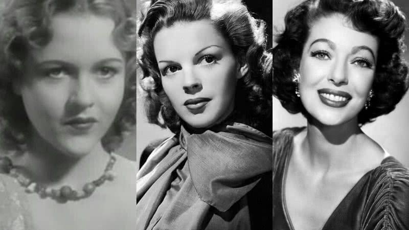 Montagem com Patricia Douglas, Judy Garland e Loretta Young - Wikimedia Commons