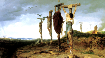 Imagem de uma crucificação - Wikimedia Commons