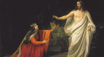 Aparecimento de Jesus Cristo a Maria Magdalena (1835) por Alexander Andreyevich Ivanov - Wikimedia Commons