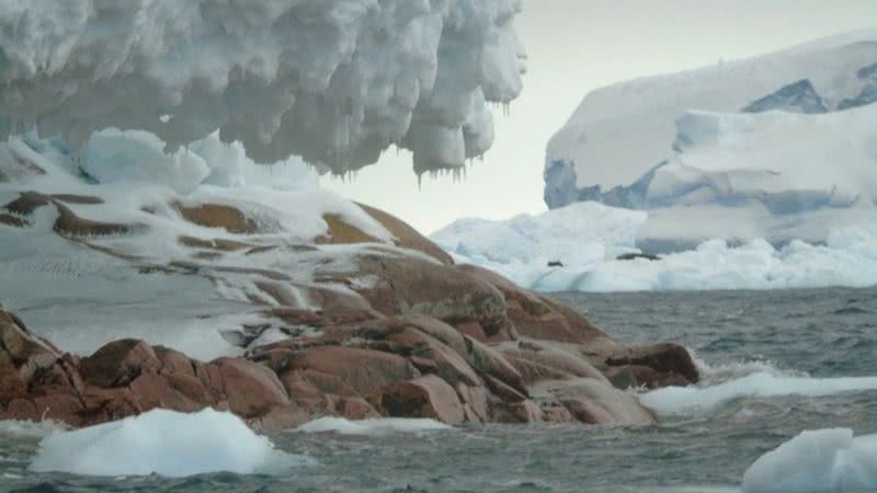 Foto da mais nova Ilha Sif, descoberta na Antártida - Divulgação