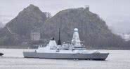 Imagem ilustrativa de um Destroyer HMS Defender - Getty Images