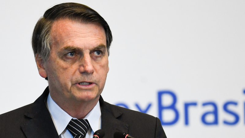 Presidente Bolsonaro durante reunião em Pequim, na China - Getty Images