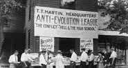 Julgamento de John Thomas Scopes, em Dayton, em 1925 - Getty Images