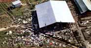 Visão área do local que foi palco para o insólito episódio - Getty Images