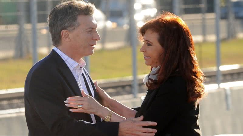 Macri e Kirchner - Reprodução