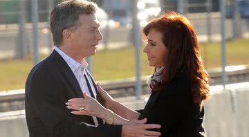 Macri e Kirchner - Reprodução