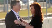 Macri e Kirchner - Reprodução