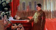 Pintura retratando encontro de Stalin com cadáver de Kirov - Getty Images