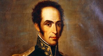 Simón Bolívar em pintura oficial - Getty Images