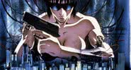 A policial ciborgue Motoko Kusanagi no pôster da série - Reprodução