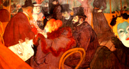 'No Moulin Rouge', de 1892 - Henri de Toulouse-Lautrec