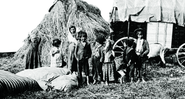 Ciganos na antiga Checoslováquia em 1890 - Scheufler Collection 