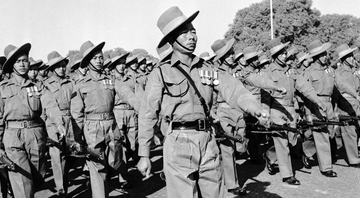 Soldados Ghurkas durante a Segunda Guerra - Getty Images