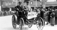 Benz durante a corrida Paris-Bordeaux-Paris - Reprodução