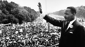 O proferidor da famosa frase "I have a dream" (Eu tenho um sonho) - Crédito: Reprodução