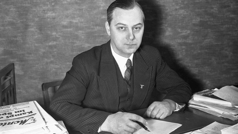 Alfred Rosenberg, nascido na atual Estônia - Getty Images