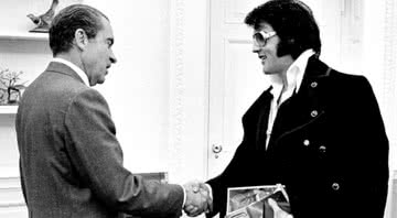 Elvis Presley visita o presidente Richard Nixon - Getty Images