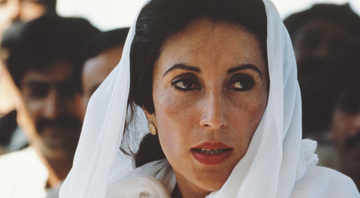 Benazir Bhutto, em 1993 - Getty Images