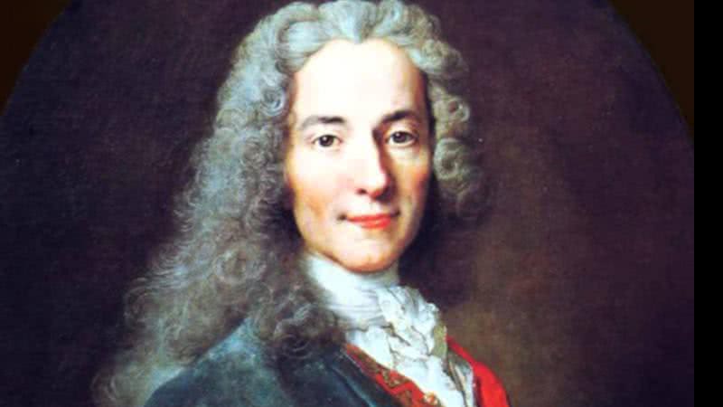 Retrato de Voltaire, um dos maiores filósofos iluministas - Domínio Público