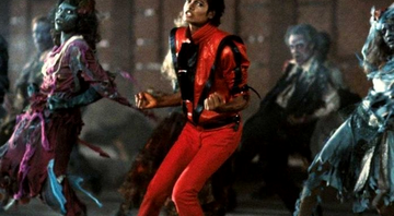 Michael Jackson no clipe da música Thriller, que carrega o nome do disco - Reprodução