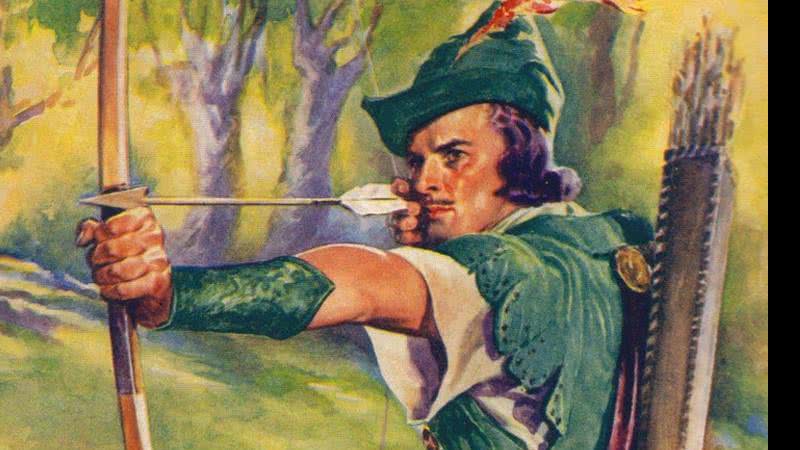 Uma das representações de Robin Hood - Reprodução