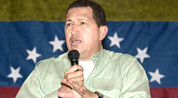 Hugo Chávez, em 2003 - Wikimedia Commons