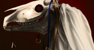 Representação moderna de Mari Lwyd - Wikimedia Commons