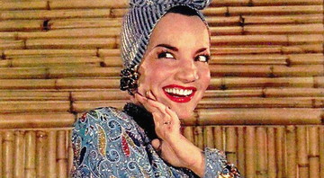 A atriz e cantora Carmen Miranda - Wikimedia Commons