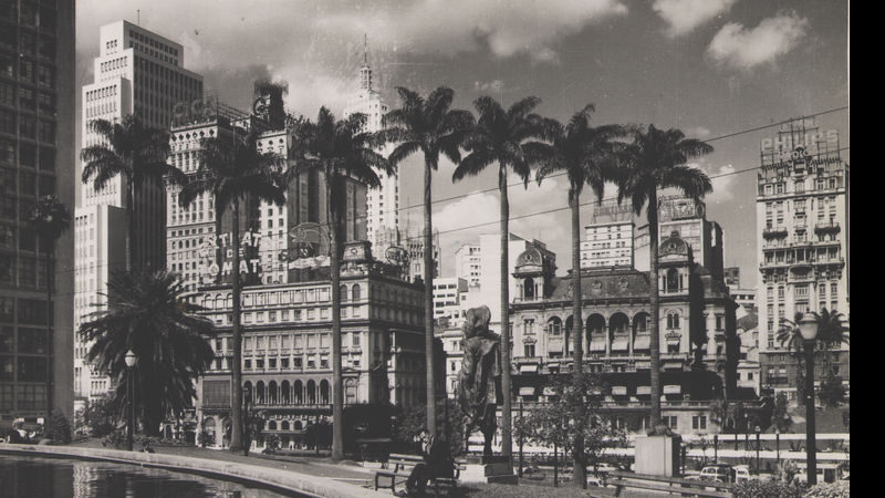 Vale do Anhangabaú, São Paulo. - Reprodução/Werner Haberkorn