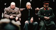 Churchill, Roosevelt e Stalin - Wikimedia Commons