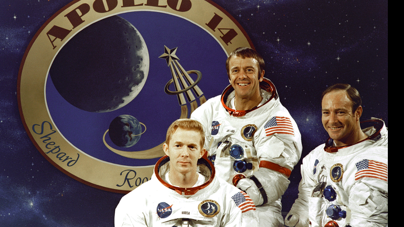 Tripulação do Apollo 14 - Wikimedia Commons/NASA