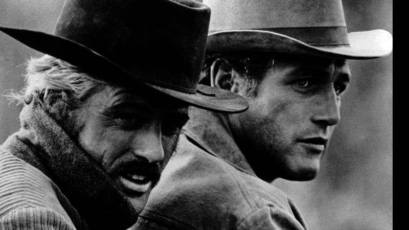 Butch Cassidy e Sundance Kid sendo encenados no filme de 1969 - Wikimedia Commons