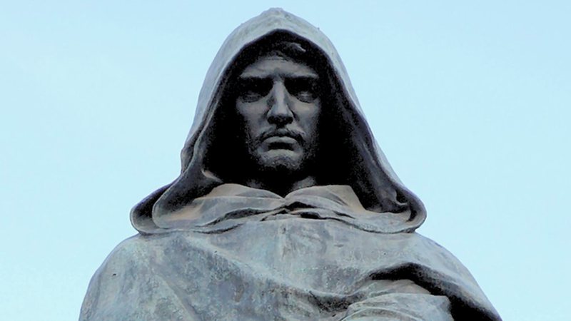 Estatua de Giordano Bruno, por Ettore Ferrari, Roma / Crédito: Wikimedia Commons