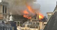 Catedral de Notre-Dama pega fogo em Paris - Rémi Barroux/Le Monde