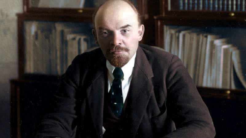 Lenin em imagem colorizada - Divulgação/Klimbim