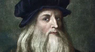 Pintura do rosto de Leonardo da Vinci - Reprodução / Wikimedia Commons