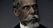 Retrato colorizado de Machado de Assis - Divulgação/Faculdade Zumbi dos Palmares