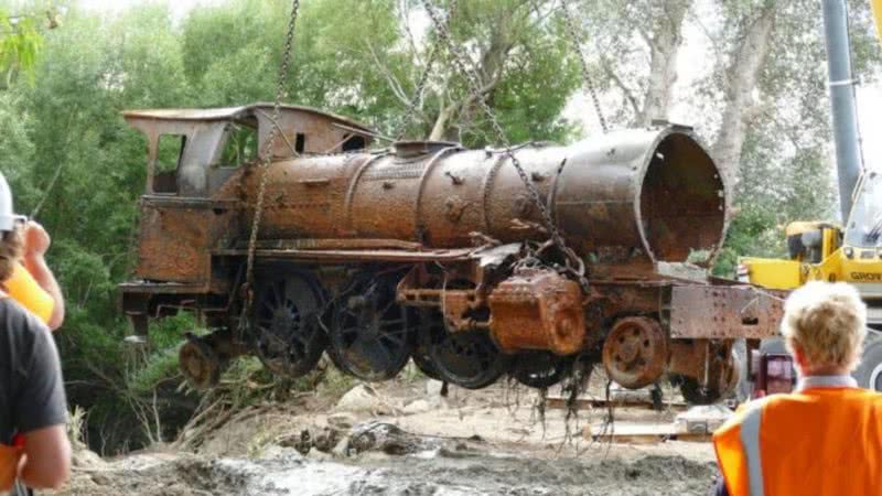 Segunda locomotiva - Lumsden Heritage Trust