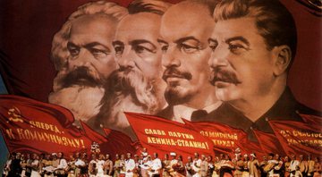 Ilustração dos principais revolucionários comunistas - Getty Images