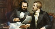 Os teóricos Karl Marx e Friedrich Engels - Getty Images