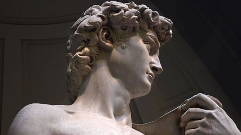 David, de Michelangelo, esculpida entre  1501 e 1504 - Getty Images