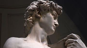 David, de Michelangelo, esculpida entre  1501 e 1504 - Getty Images