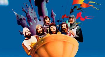 Pôster do filme Monty Python Em Busca do Cálice Sagrado - Divulgação