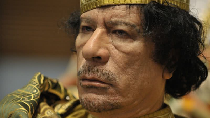 Muammar Kadhafi, o ditador da Líbia entre 1969 e 2011 - Wikimedia Commons