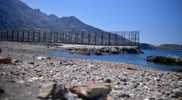 Fotografia registra o enclave espanhol de Ceuta - Getty Images