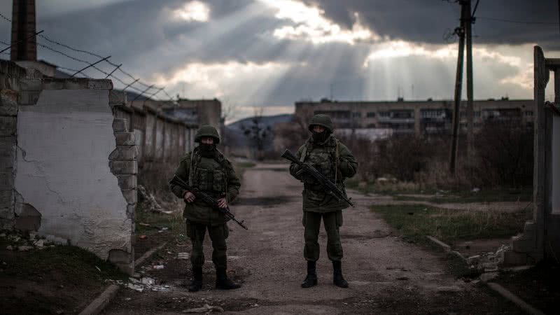 Imagem meramente ilustrativa de soldados da Rússia - Getty Images