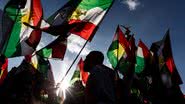 Fotografia tirada durante manifestações no Irã - Getty Images