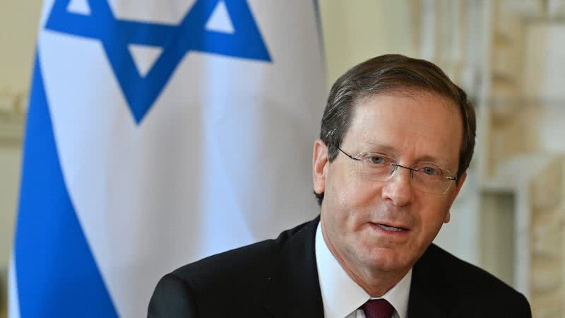 O presidente de Israel, Isaac Herzog (2021) - Getty Images