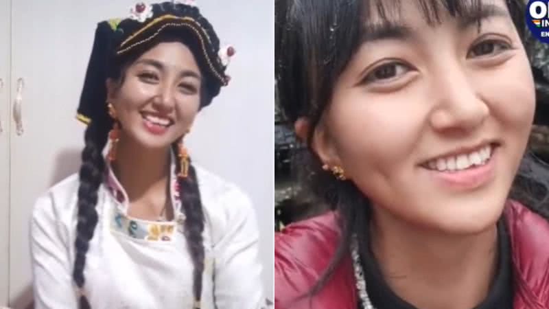 Lamu, influencer chinesa assassinada pelo ex-marido - Divulgação/YouTube/Oneindia News